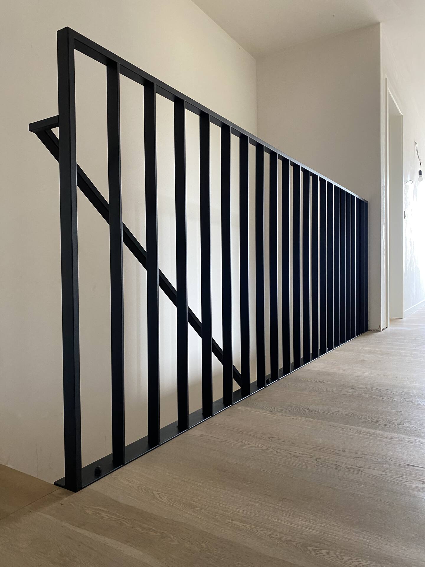 Balustrade zwart
