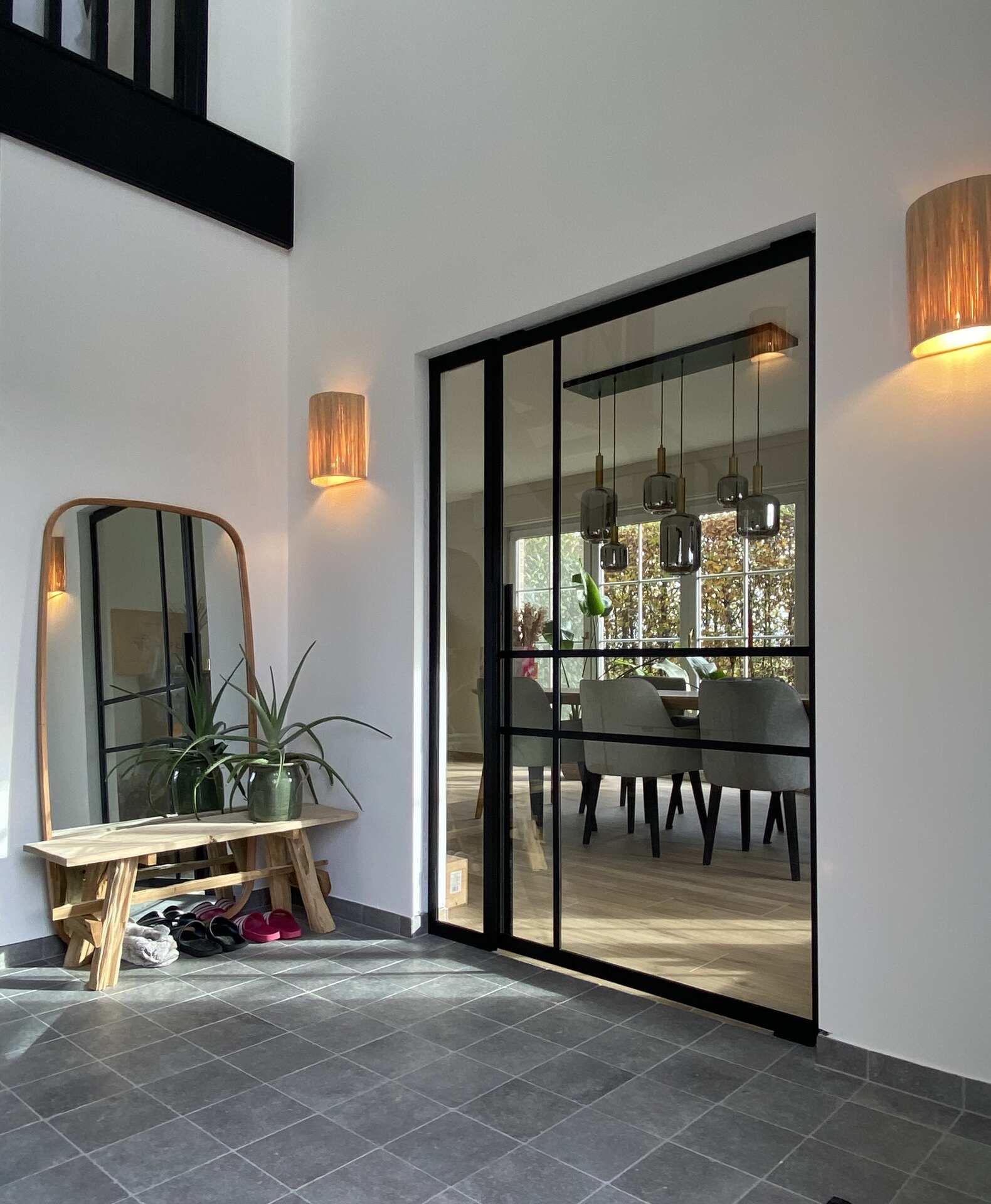 Stalen deur modern